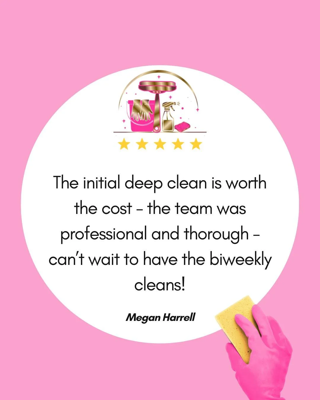 ⭐⭐⭐⭐⭐ 
When Megan chose Clean Bright Crew for her initial deep clean, she wasn't just paying for a service, she was investing in a foundation of cleanliness that makes every biweekly visit even more effective.
That's the power of starting with a de