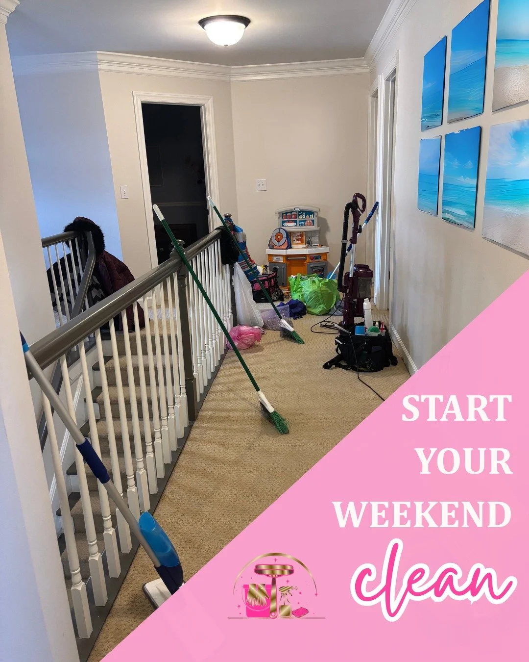 Tomorrow is Friday... and your weekend deserves a clean slate.

We get it. The last thing you want to do after a long week is spend your precious weekend cleaning. You've earned your time to relax, spend time with family, or finally tackle that proje