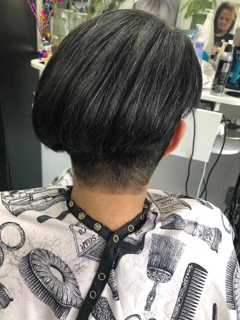 Our Latino hair salon also does fades.