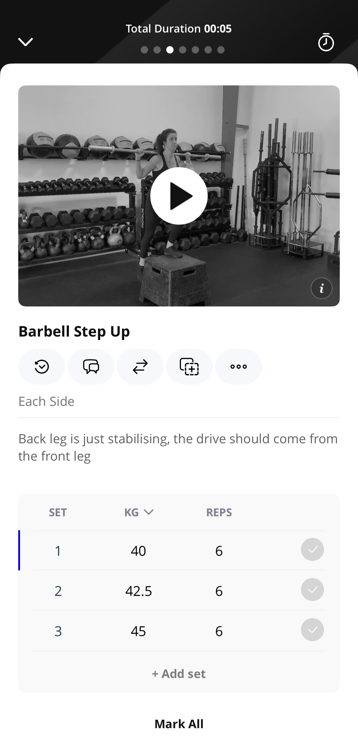 Every exercise with videos and details