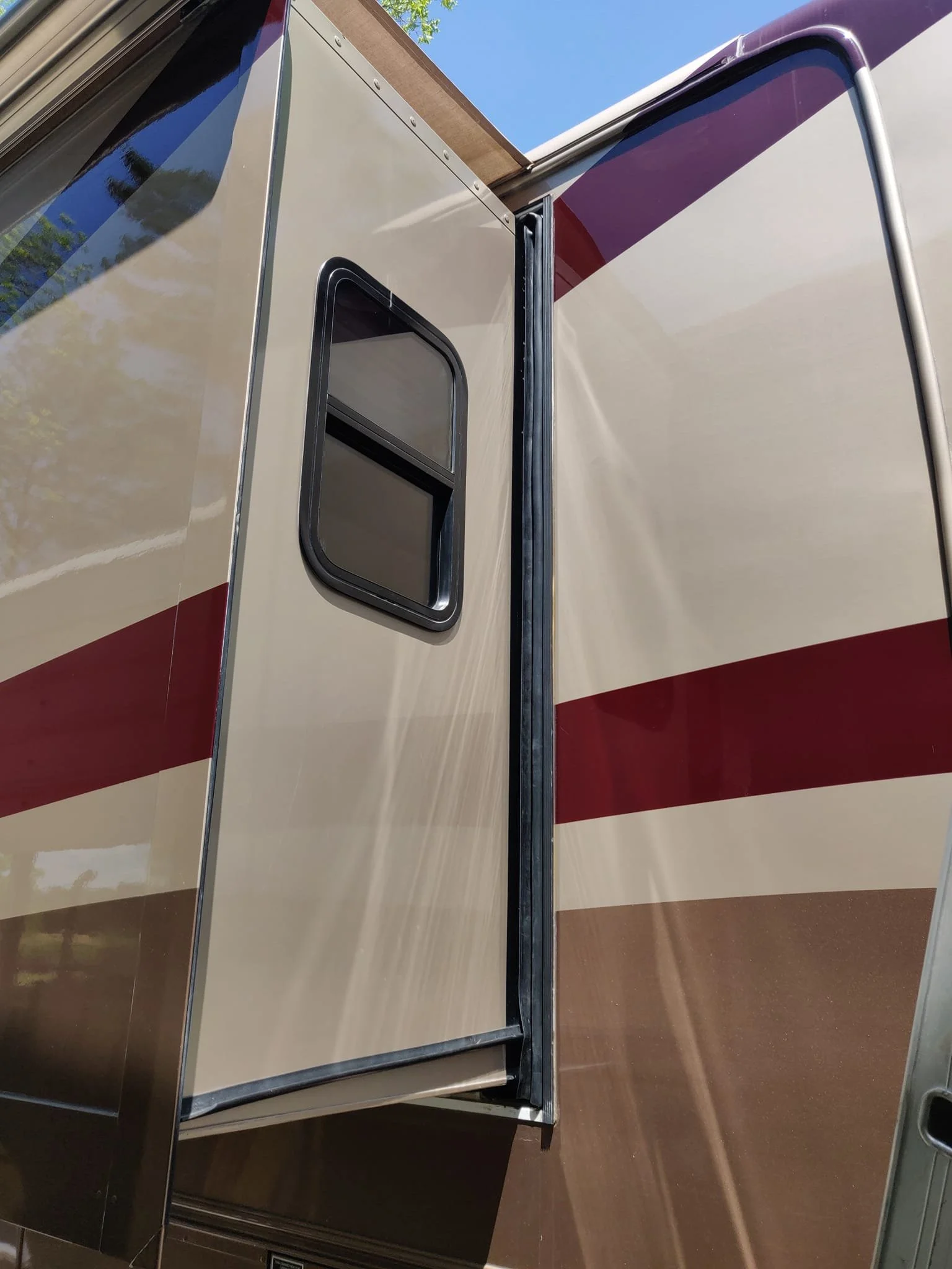 Slide Out Boot Rv Slide-Outs — Our Work — Island RV Repair
