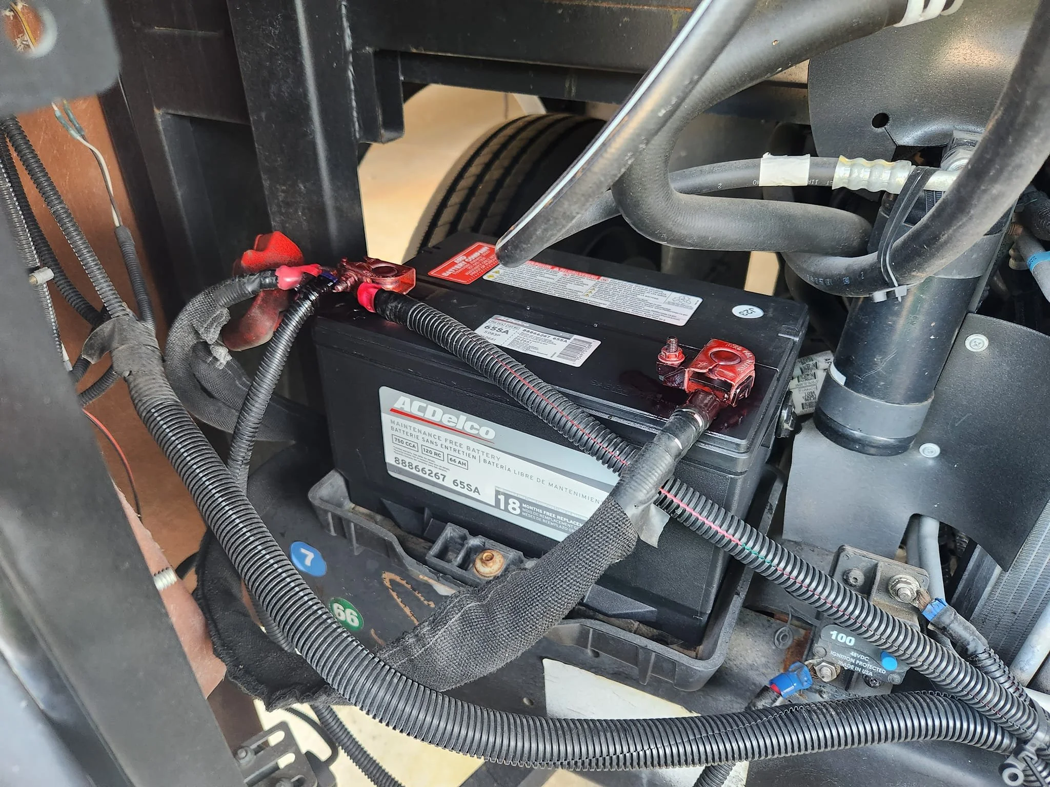 Chassis Battery Replacement — Island RV Repair