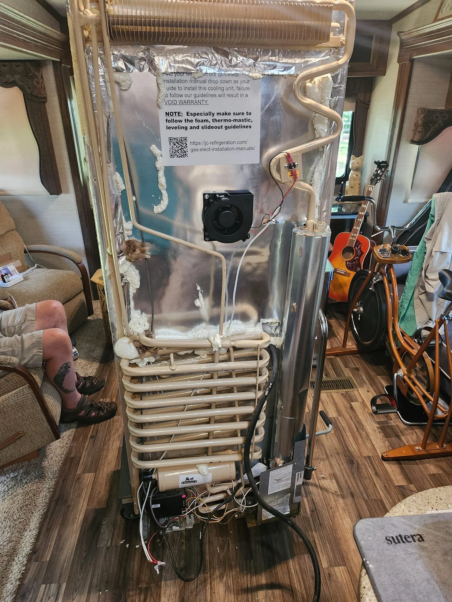 RV Gas-Electric Refrigerator Repair — Island RV Repair