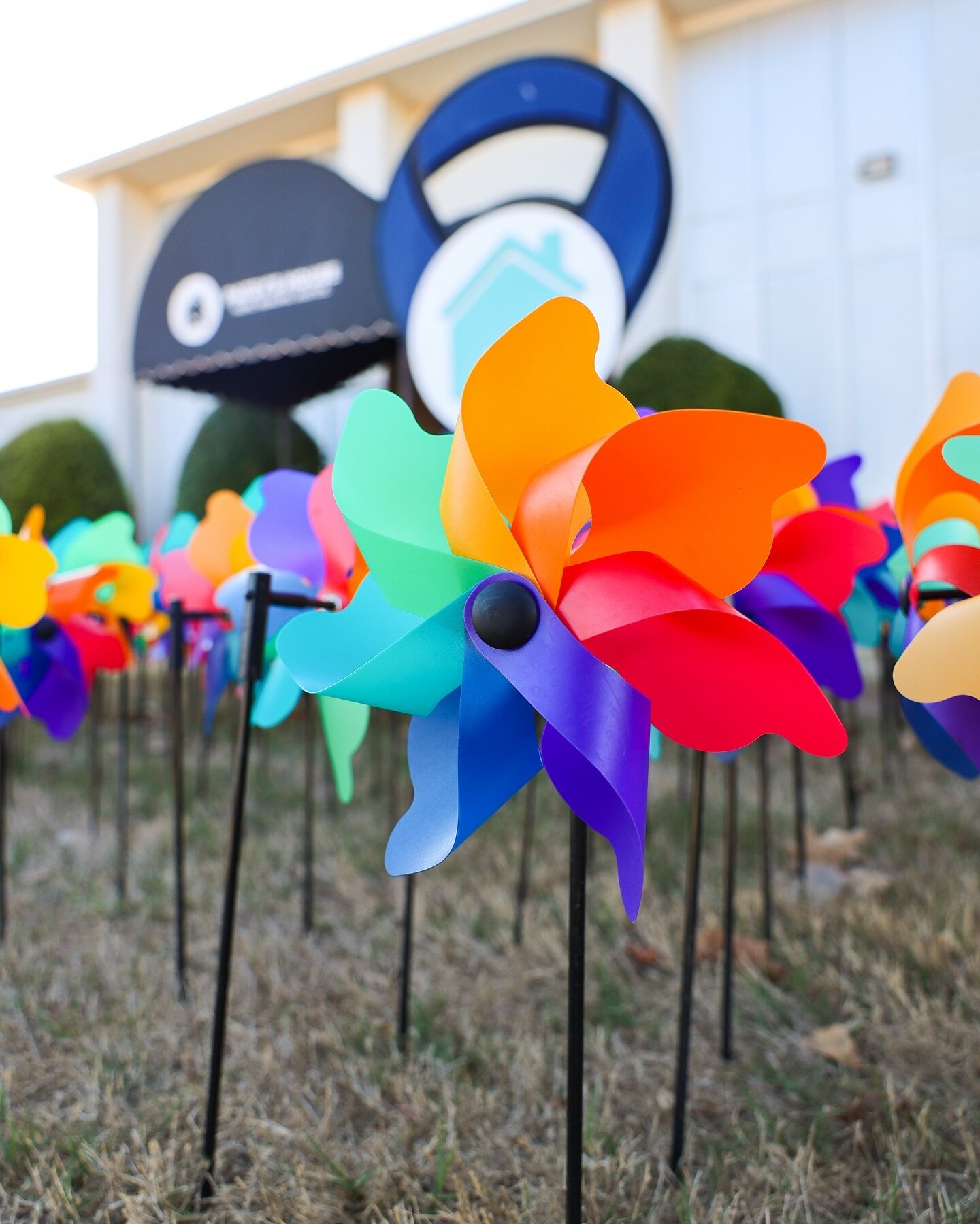 April is Child Abuse Prevention &amp; Awareness Month. 2,954 pinwheels will be place in front of Patsy&rsquo;s House representing investigated cases of child abuse in the 10 counties we serve in 2023. Each $20 donation pulls a pinwheel, symbolically 