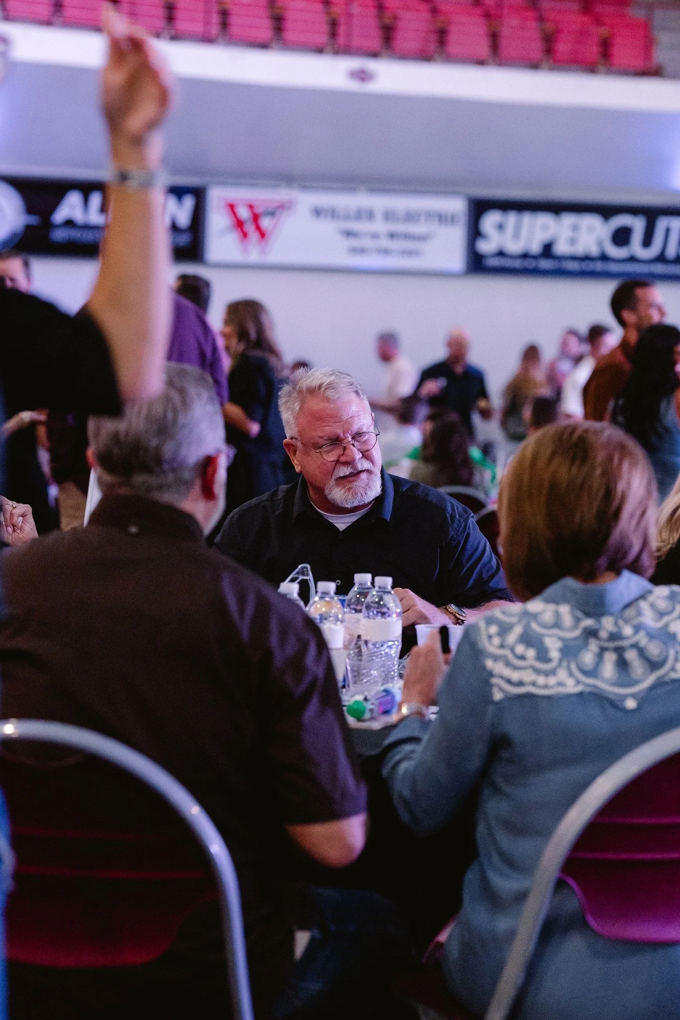 We just wanted to take a second to say a huge thank you to @bnsfrailway for donating all the water for this year's Bingo, Bags &amp; Badges!