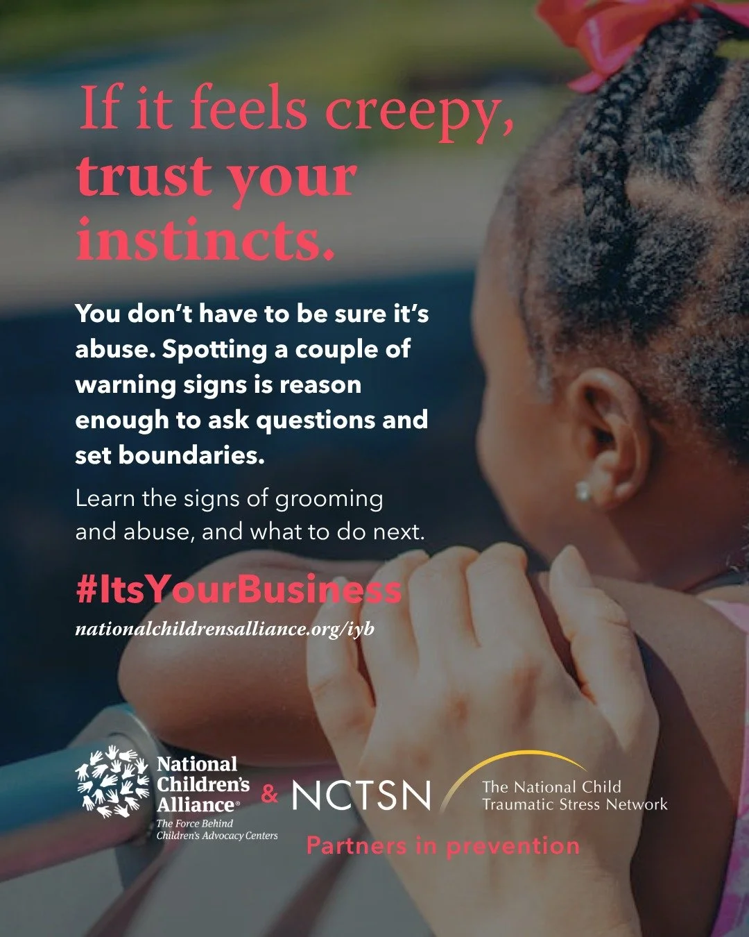 So much can be prevented by just paying attention, and trusting your instincts.