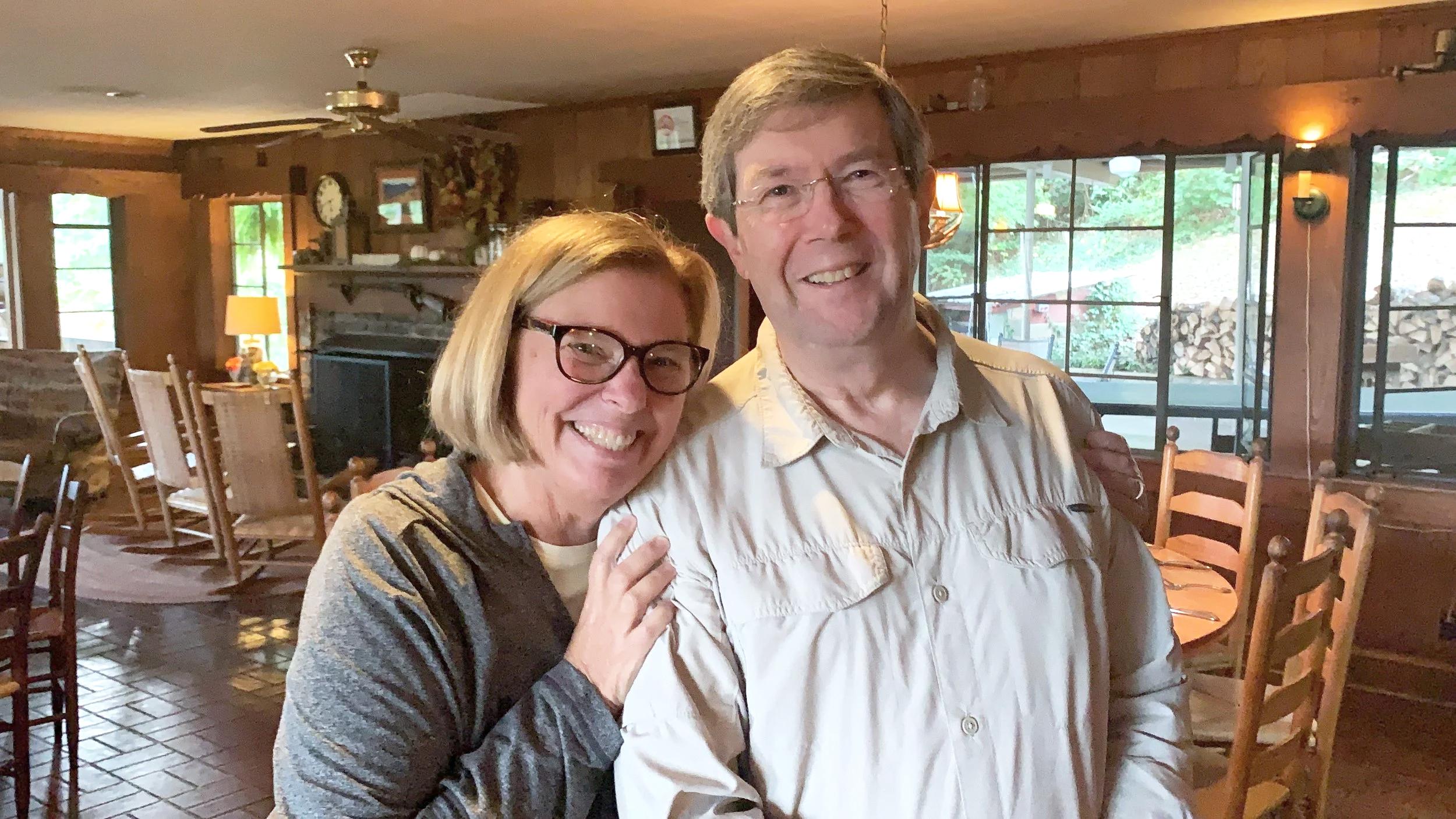 Current Hemlock Inn innkeepers Mort and Lainey White