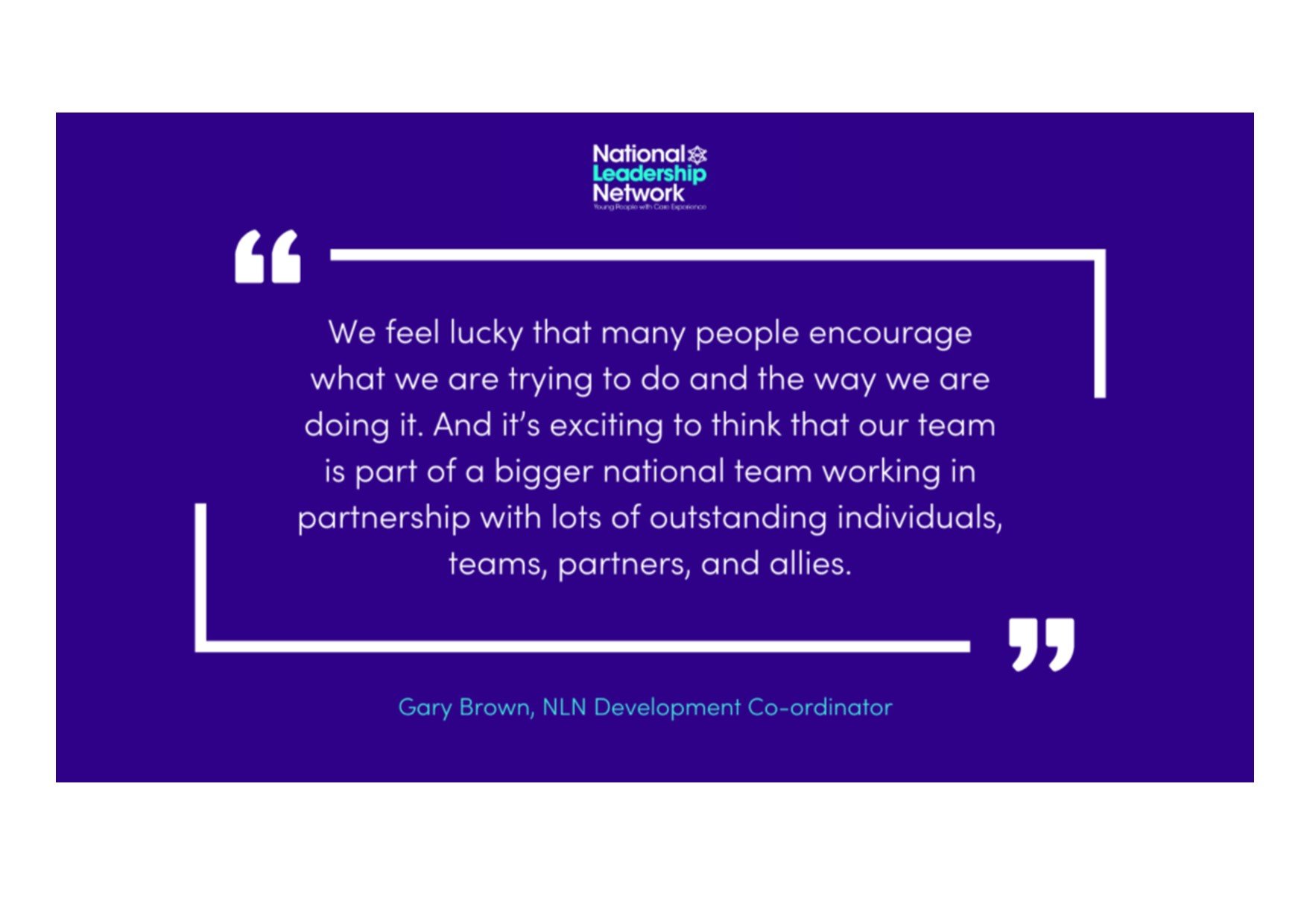 The National Leadership Network. The story so&nbsp;far…