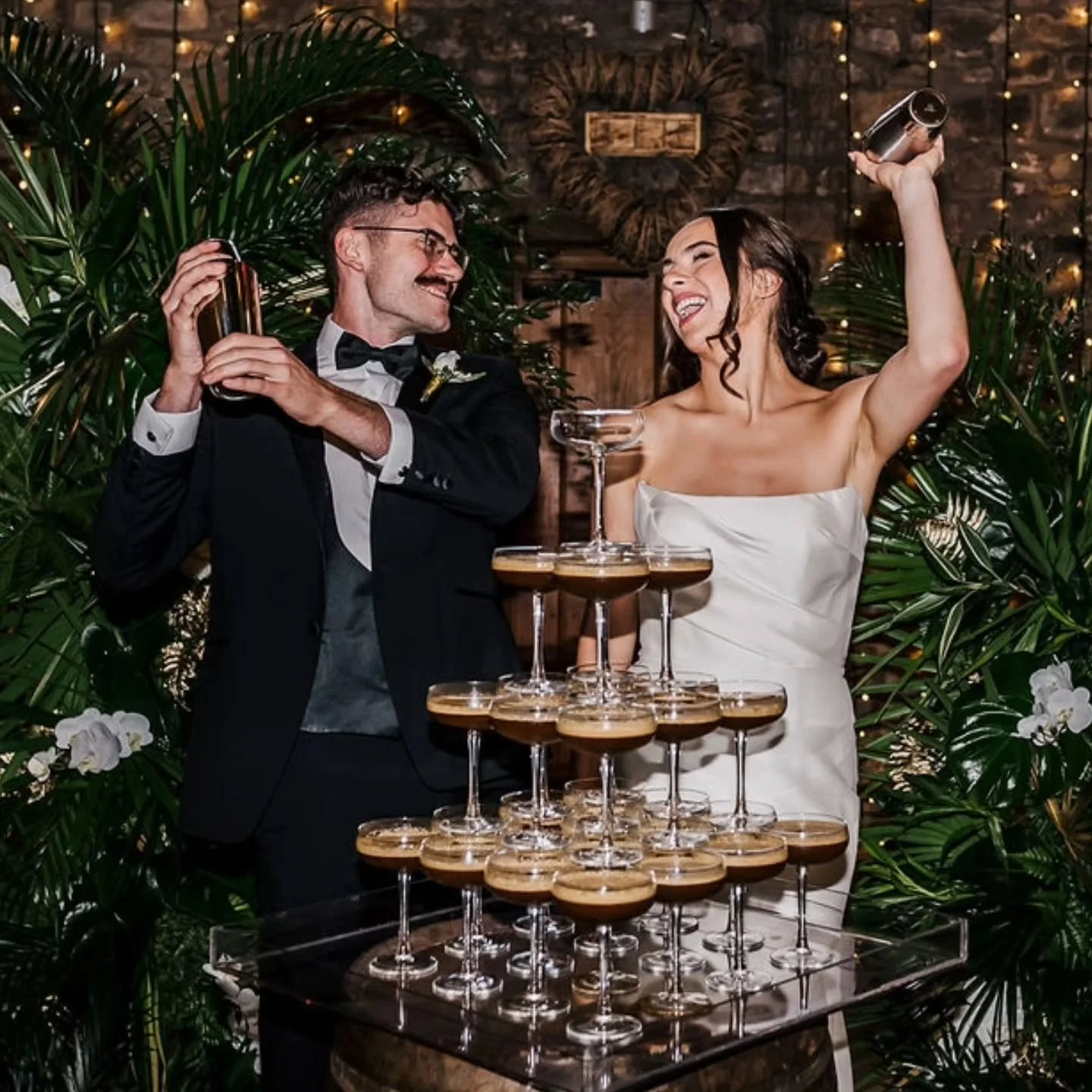 ✨️ESPRESSO MARTINI TOWER ✨️

Cocktial towers are having their moment right now! It's the perfect way to shake up tradition and serve a signature moment your guests won't forget. Whether it's served before dinner, or as the main party starter, this on