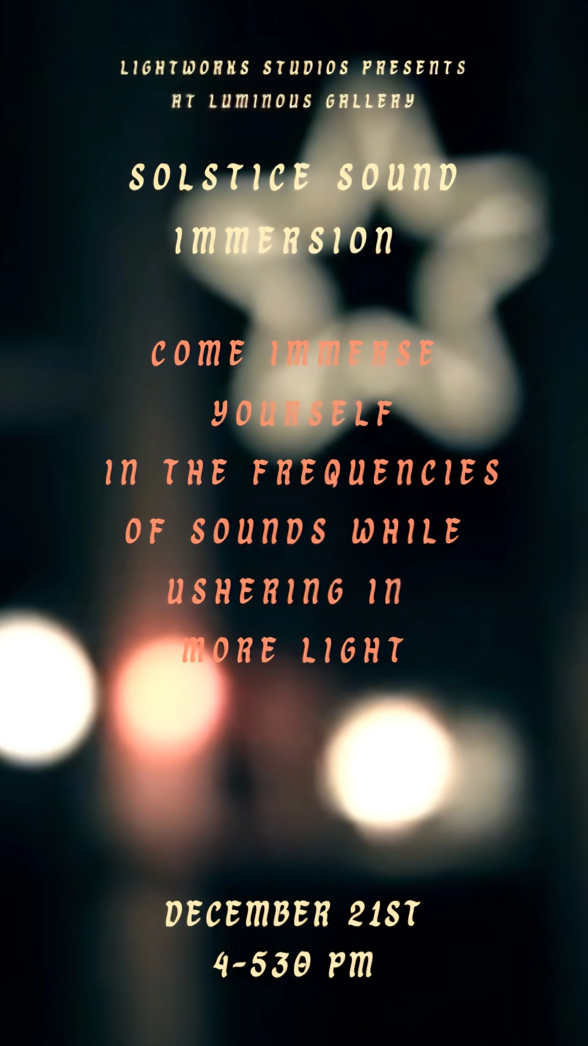 Winter Solstice Sound Bath with Helen Halverson