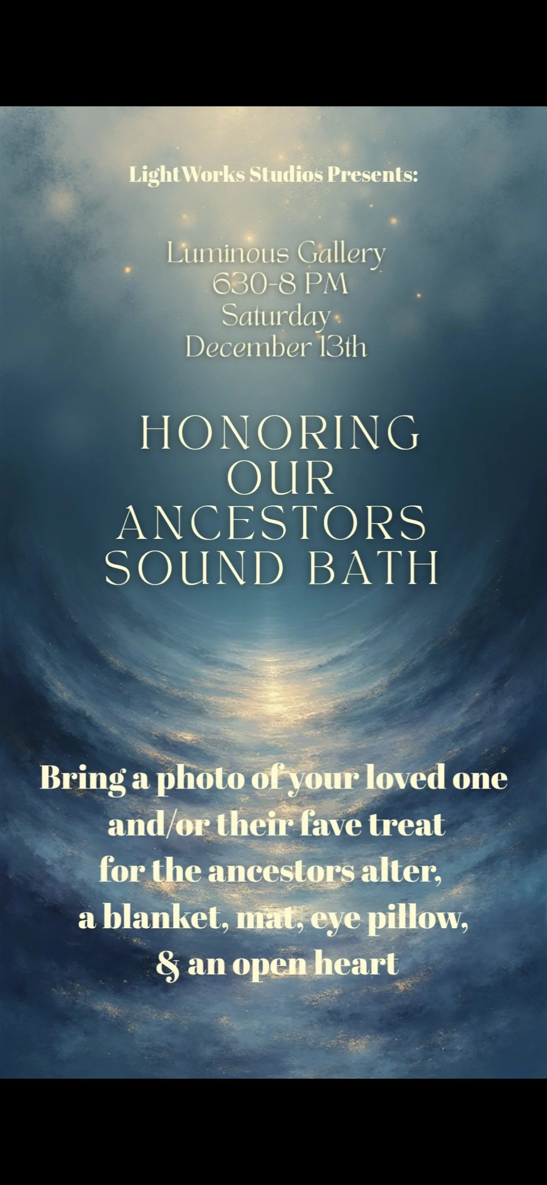 Honoring the Ancestors Sound Bath with Helen Halverson 