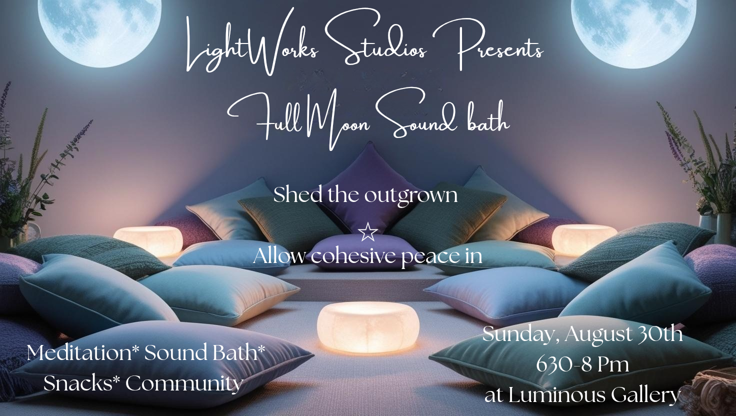 Full Moon Sound Bath Journey with Helen Halverson
