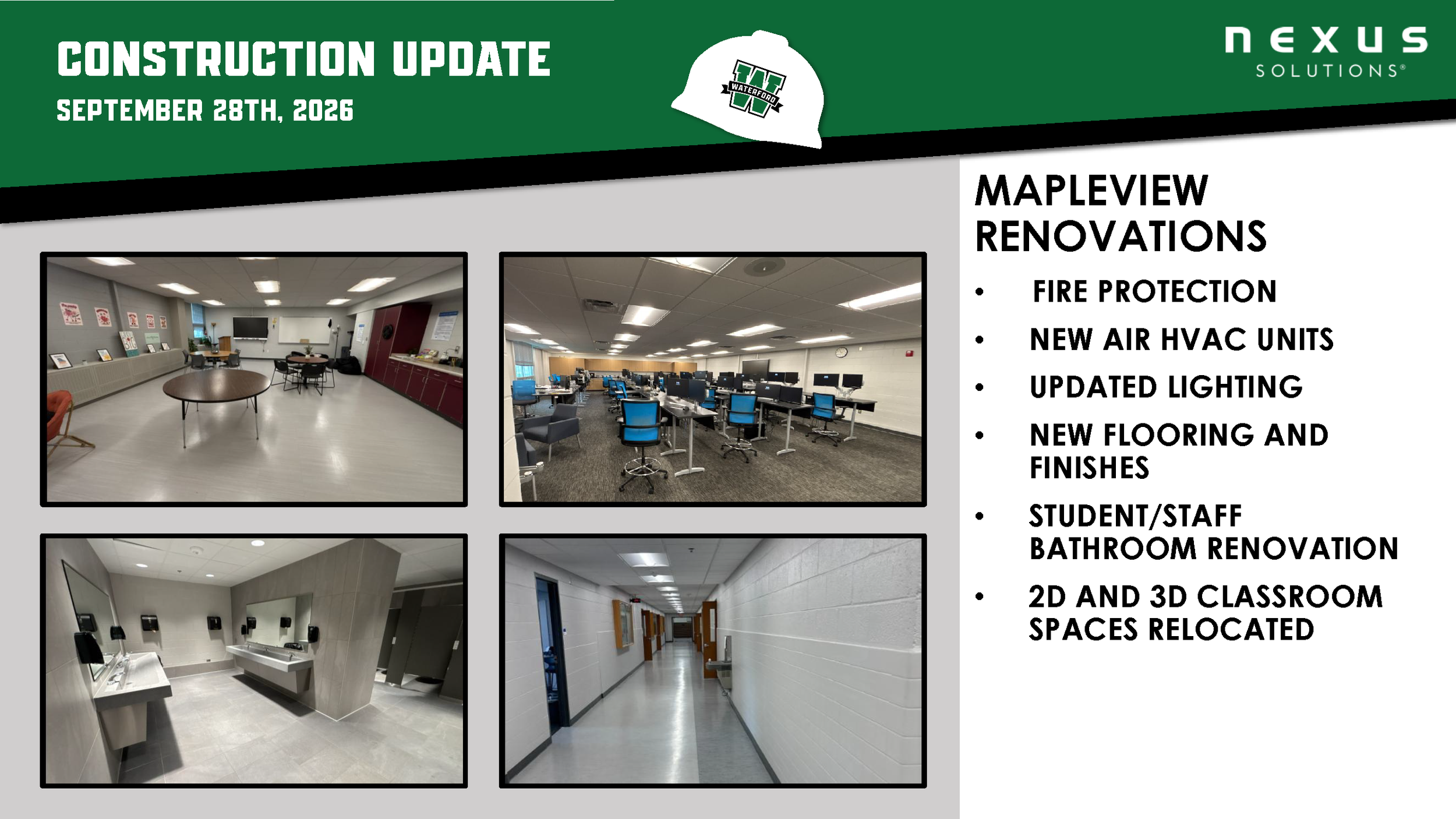 mapleview renovations