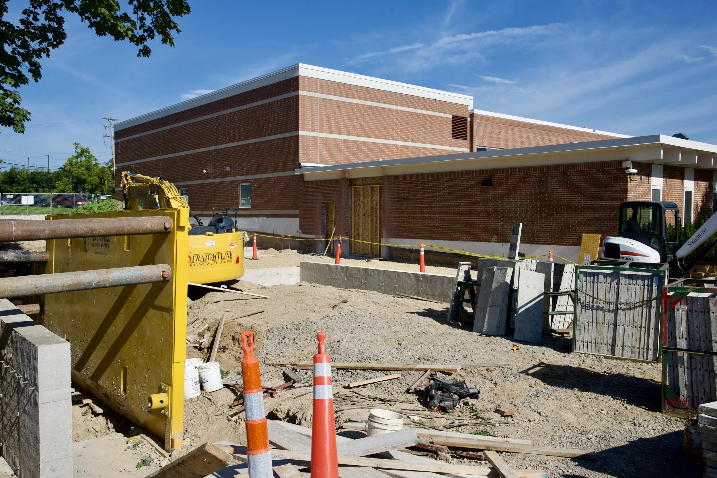 The loading dock will provide a secured lock entrance for deliveries compared to our current system where we prop open door.