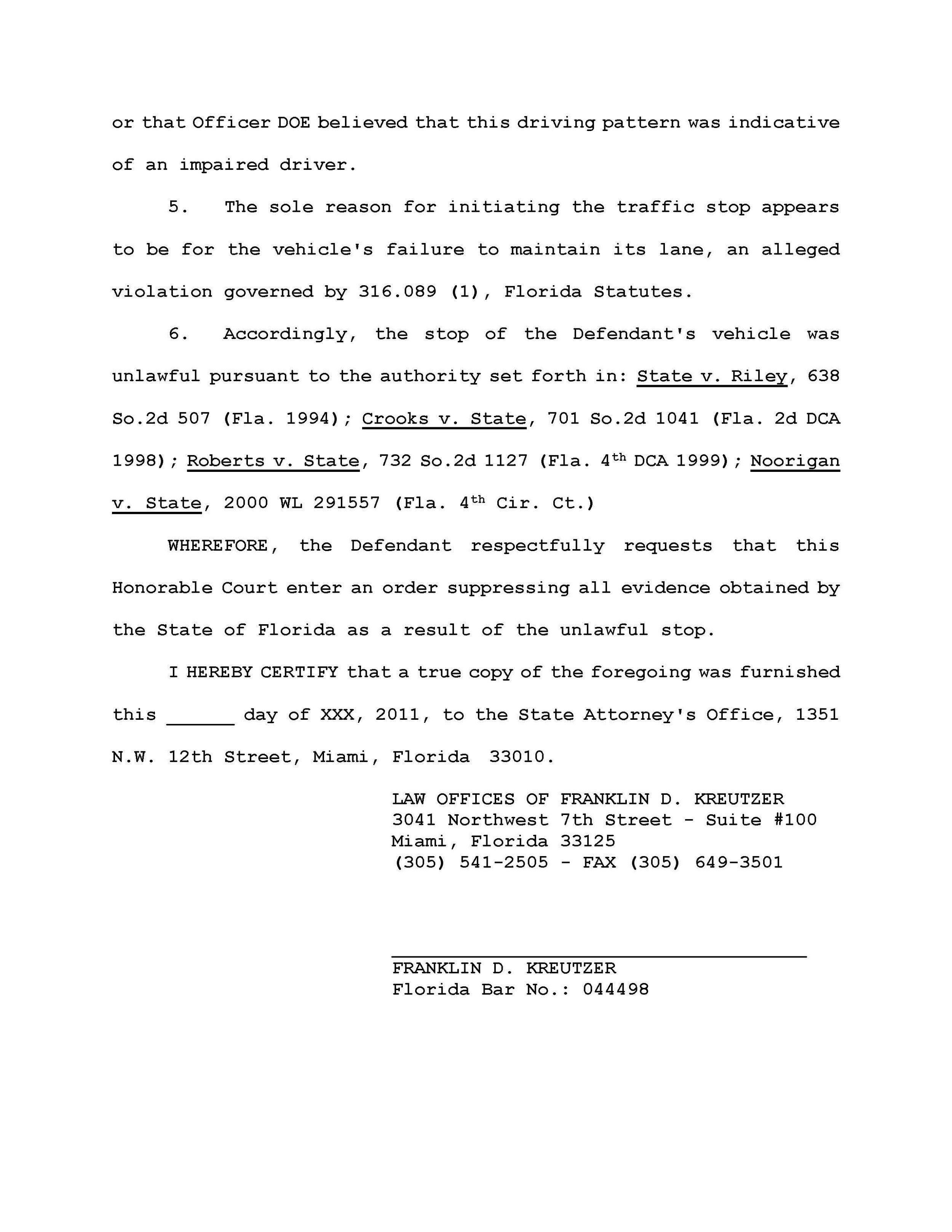 Kreutzer-Law-Attorney-Miami-Lawyers-Motion to Suppress_Page_2.jpg