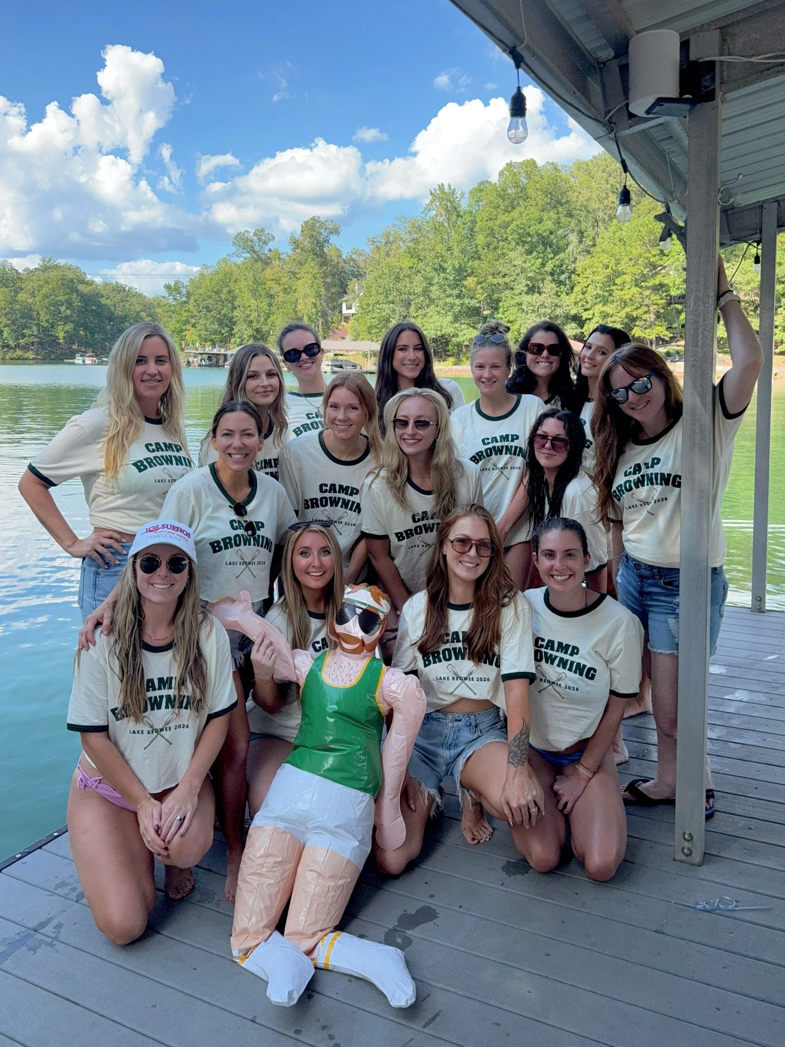 12 years of Browning deserved a celebration outside the studio. 🛶☀️

Enter &ldquo;Camp Browning&rdquo; - the perfect excuse to swap our studio days for lake days, get a little sunshine, laugh a lot, + spend some quality time together.

Feeling extra