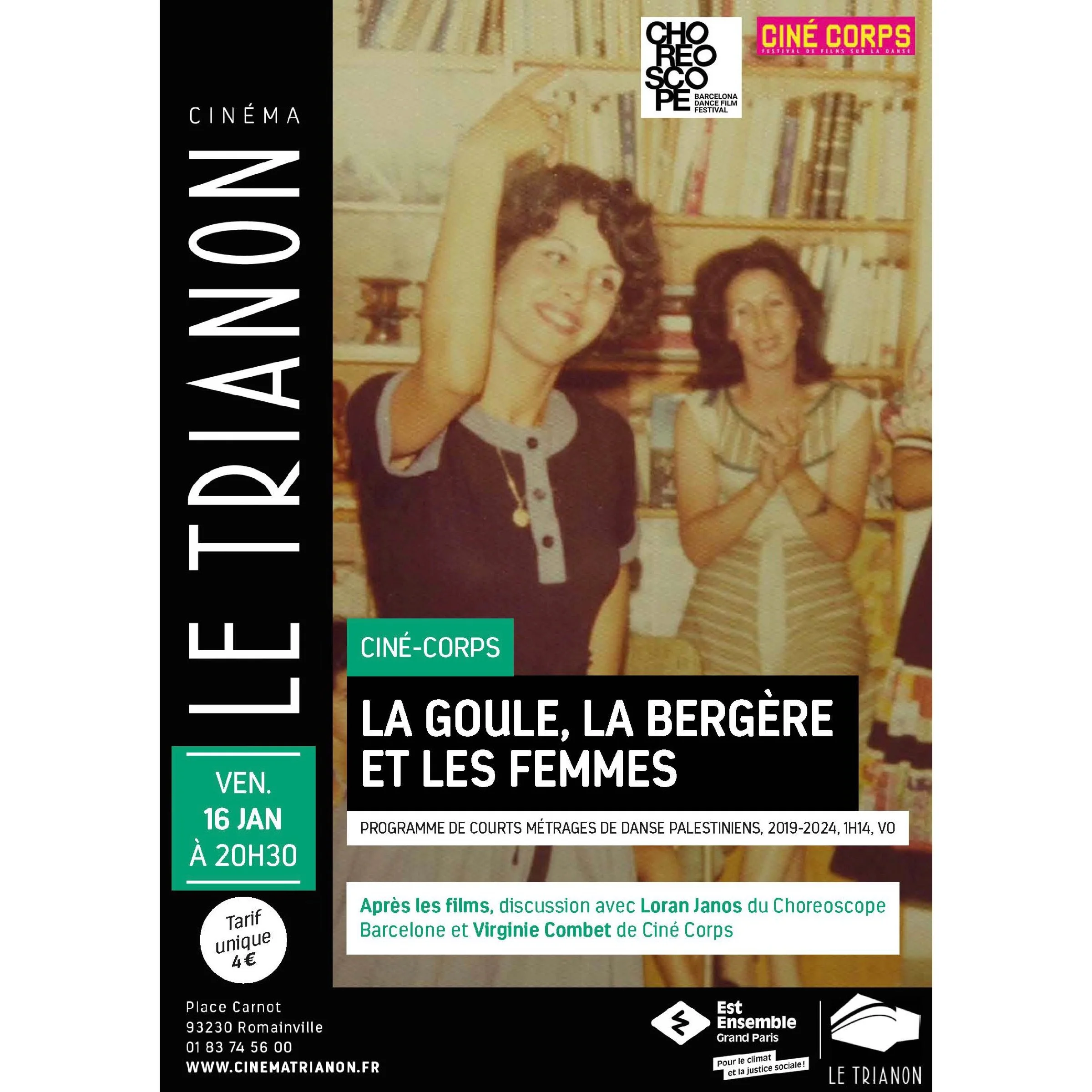 A Song for Many Women, 16mm film screening in Paris