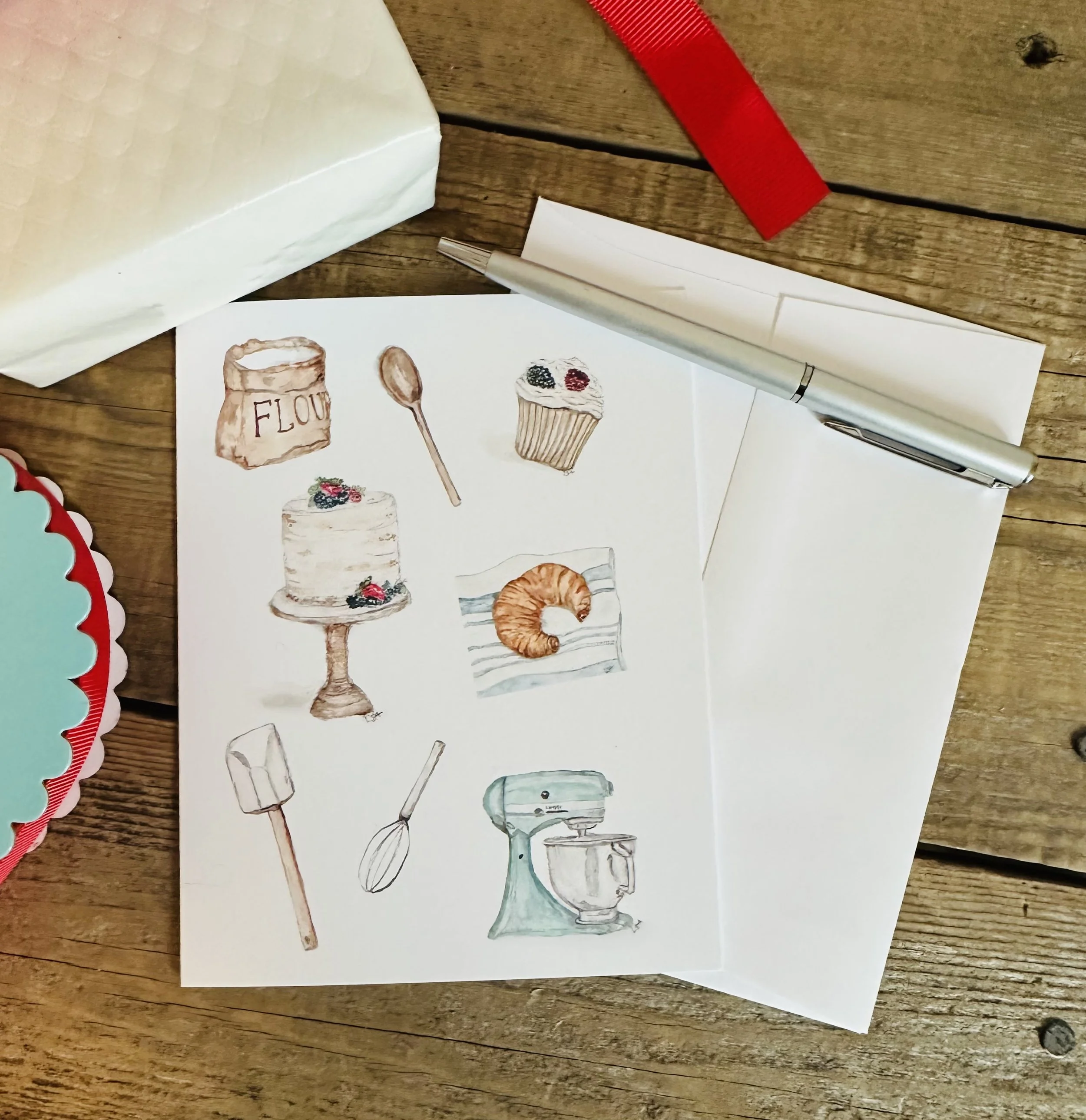 Sweet treasures notecards