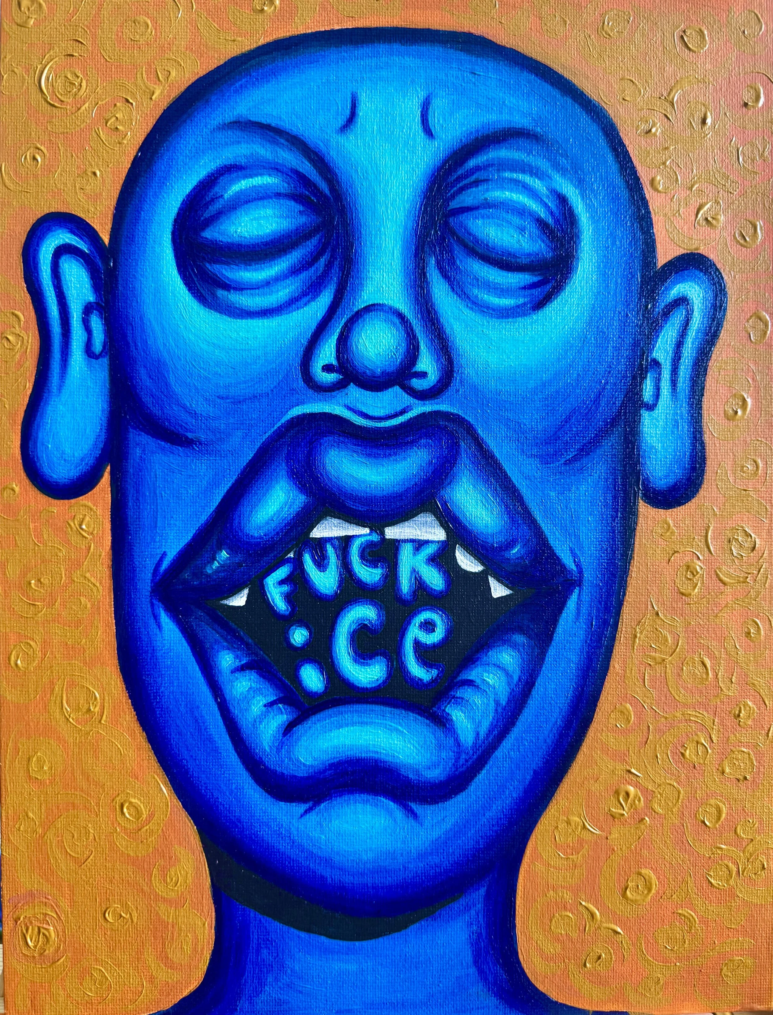 F*CK I.C.E. Print