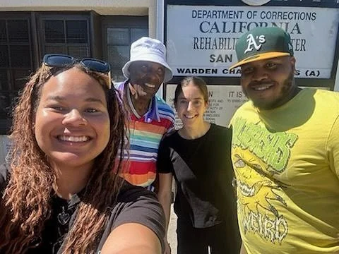 Today, our amazing staff and volunteers represented No More Tears at the annual Day of Peace at San Quentin! Thank you to Mick, Mia, Jamaine, and Jasmine for their time with our inside family! 
#dayofpeace #nomortears