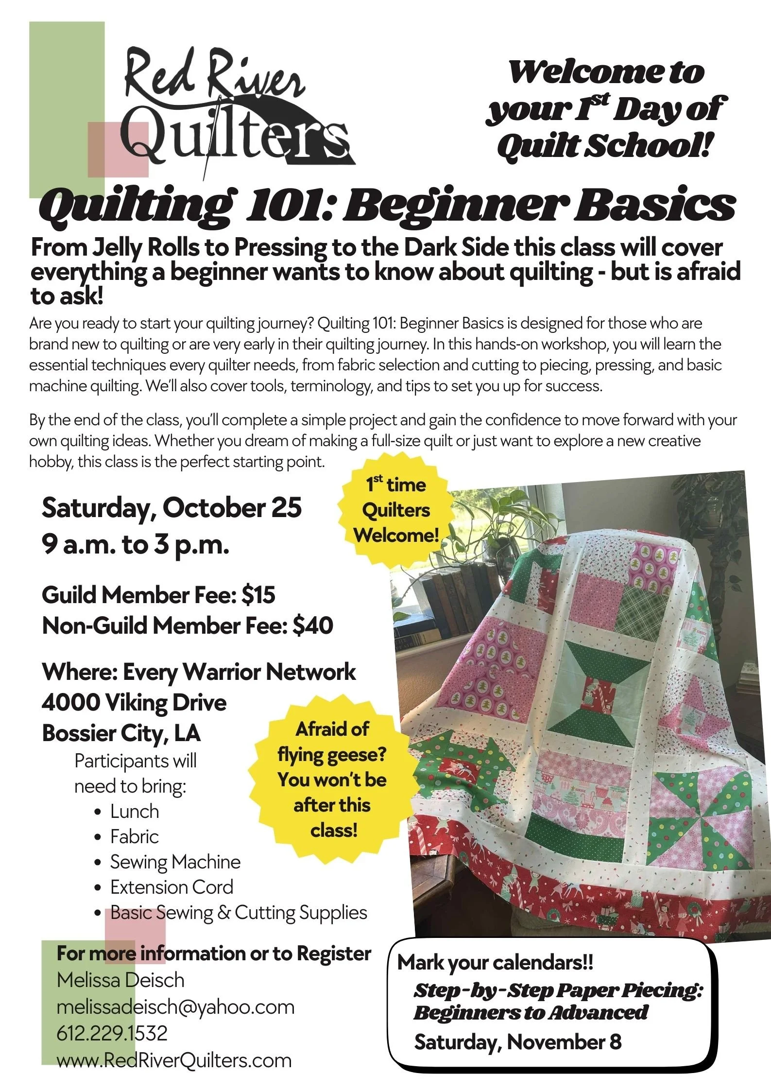 Oct 25 - Quilting for Beginners flyer.jpg