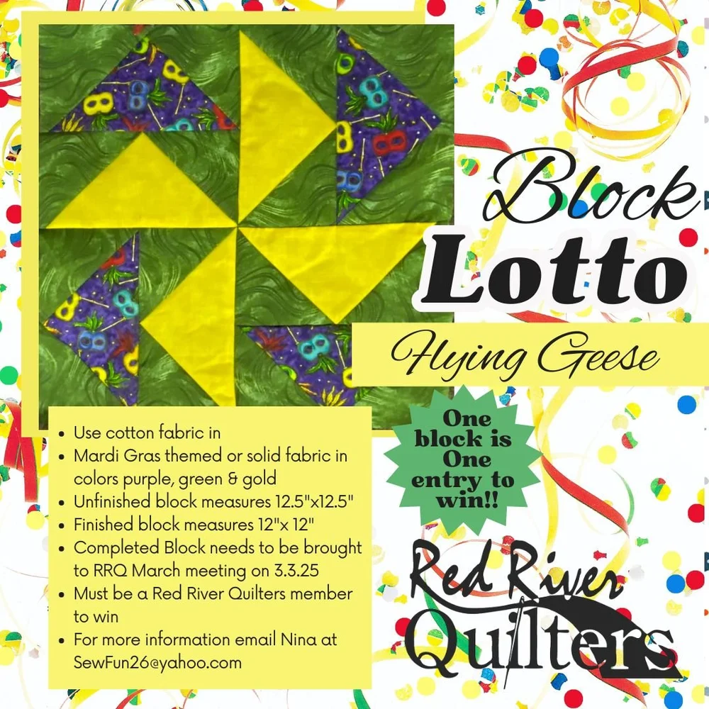Block Lotto — Red River Quilters