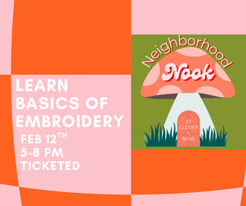 Learn the Basics of Embroidery 