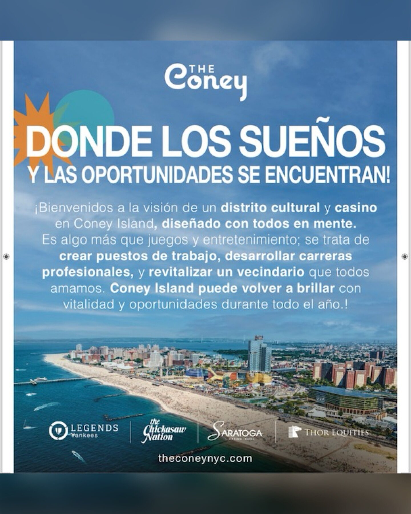 The Coney is featured in the latest edition of @elespecialitony!

This feature, which our team helped deliver to Coney Island residents and is available in Brooklyn, highlights our heartfelt proposal to bring more than just fun to our community. We'r