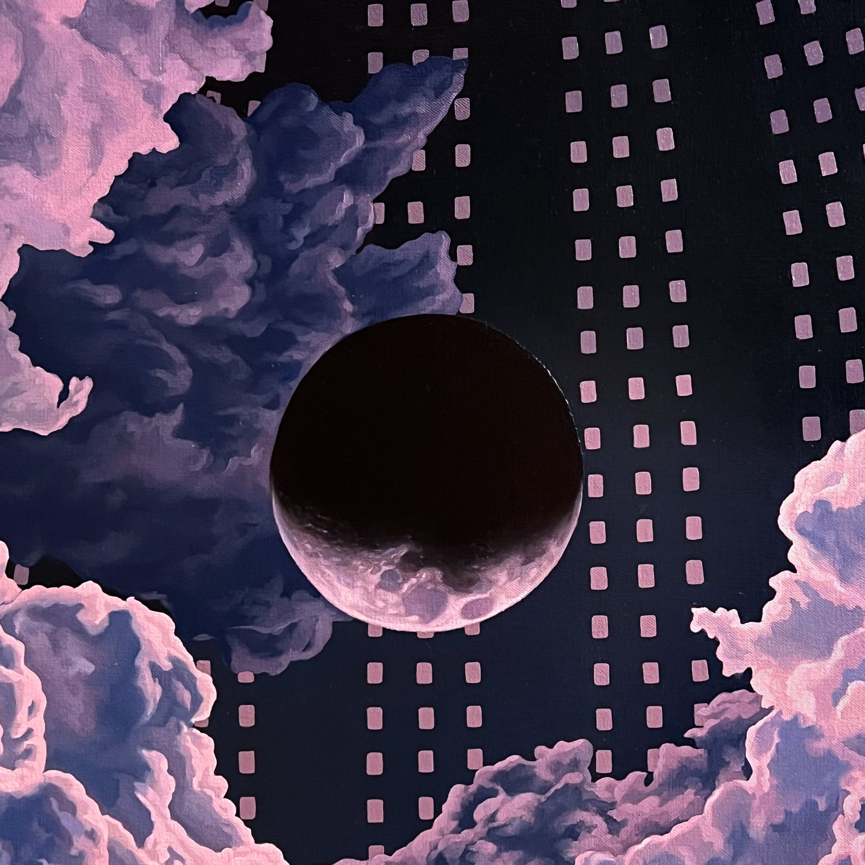 Chamber for Lunar Eclipse (detail), 2023.