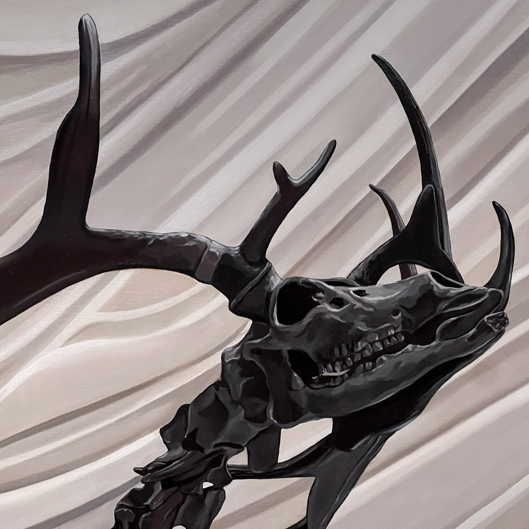 Giant Deer (detail #1), 2023.