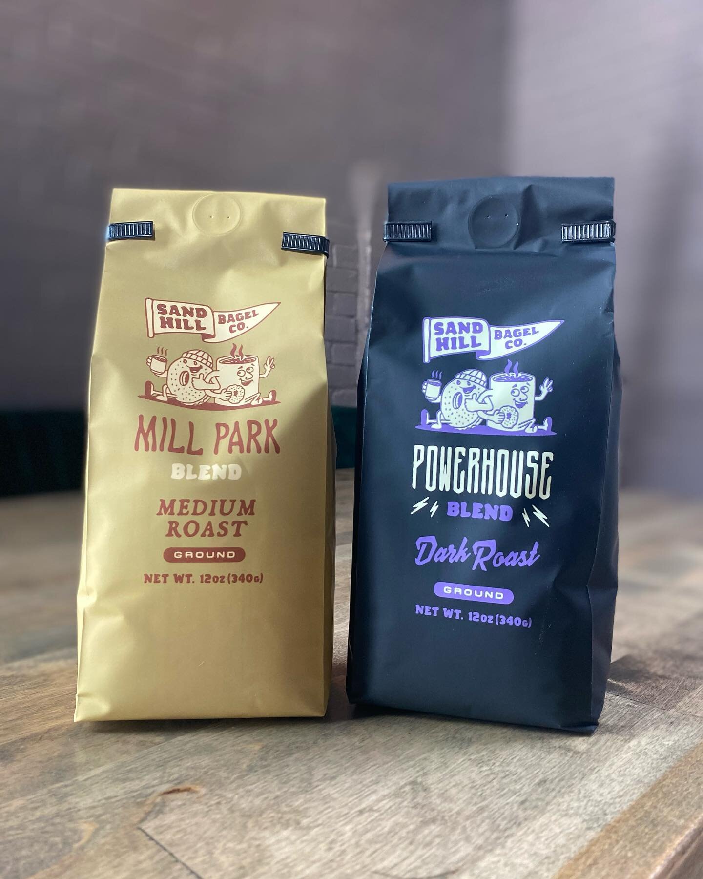 Meet your new favorite coffee, Powerhouse and Mill Park Blend!