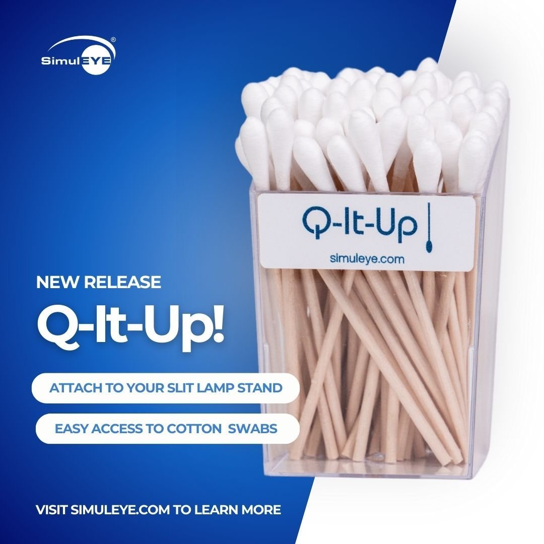 We're incredibly excited to partner with Dr. Michael E. Snyder to bring all of our amazing peers the Q-it-Up! 

This is the easy solution to cue up cotton-tipped applicators or anything that you want to access in seconds. No more fumbling about with 