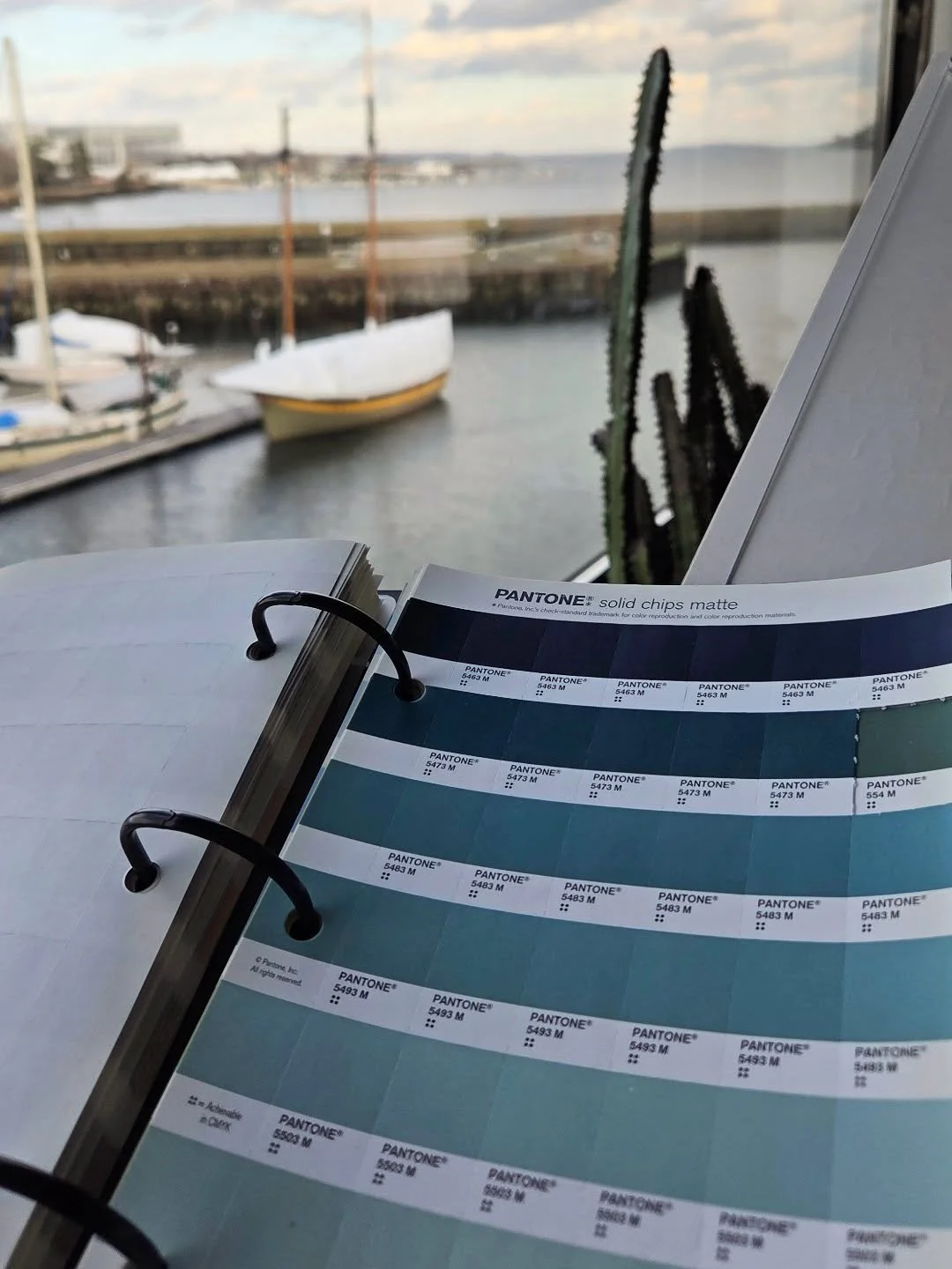 @pantone announced their color of the year, but I'll stick with my blue-green swatches. #coloroftheyear