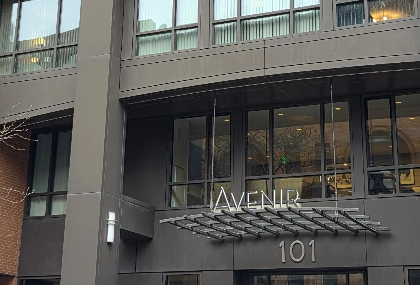 Fonts in disguise: Neutraface trying to pose as Avenir.