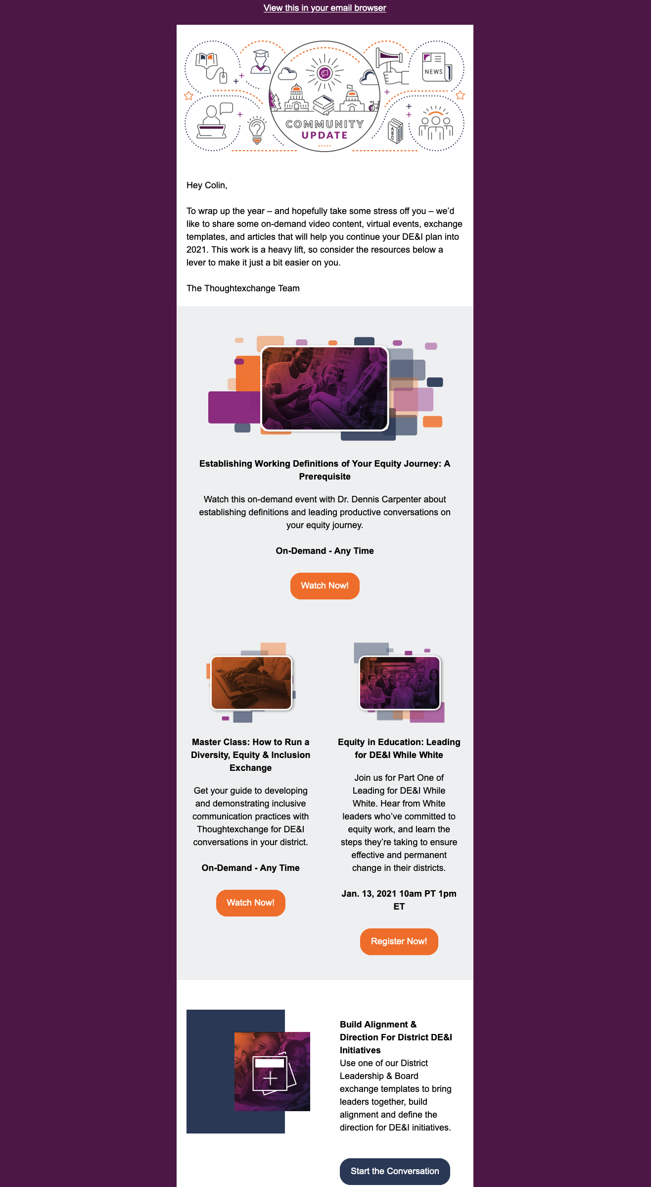 Email Newsletter Writing/Design/Distribution