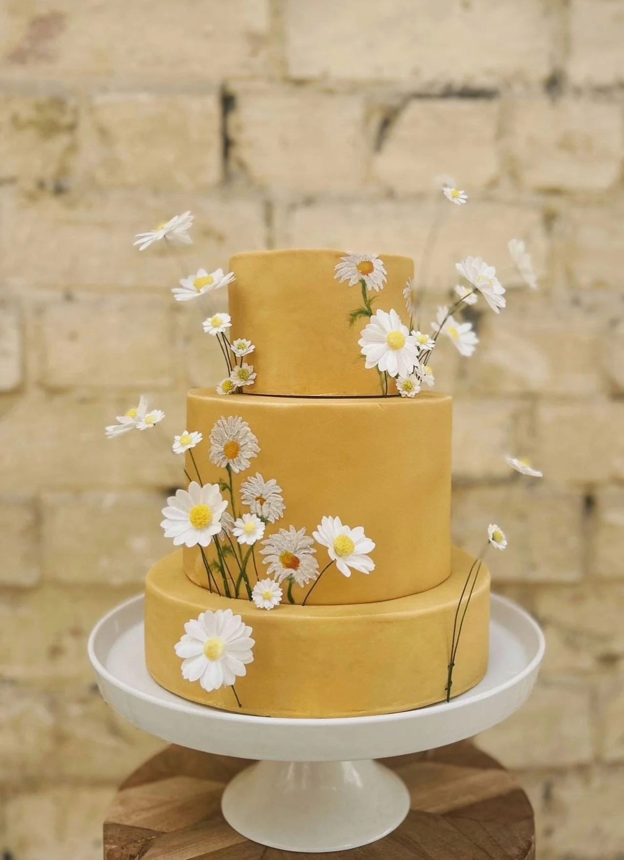 Yellow wedding cake Bristol
Daisy cake Bristol
Wafer paper wedding cakes Bristol
Tara Katie Cakes
