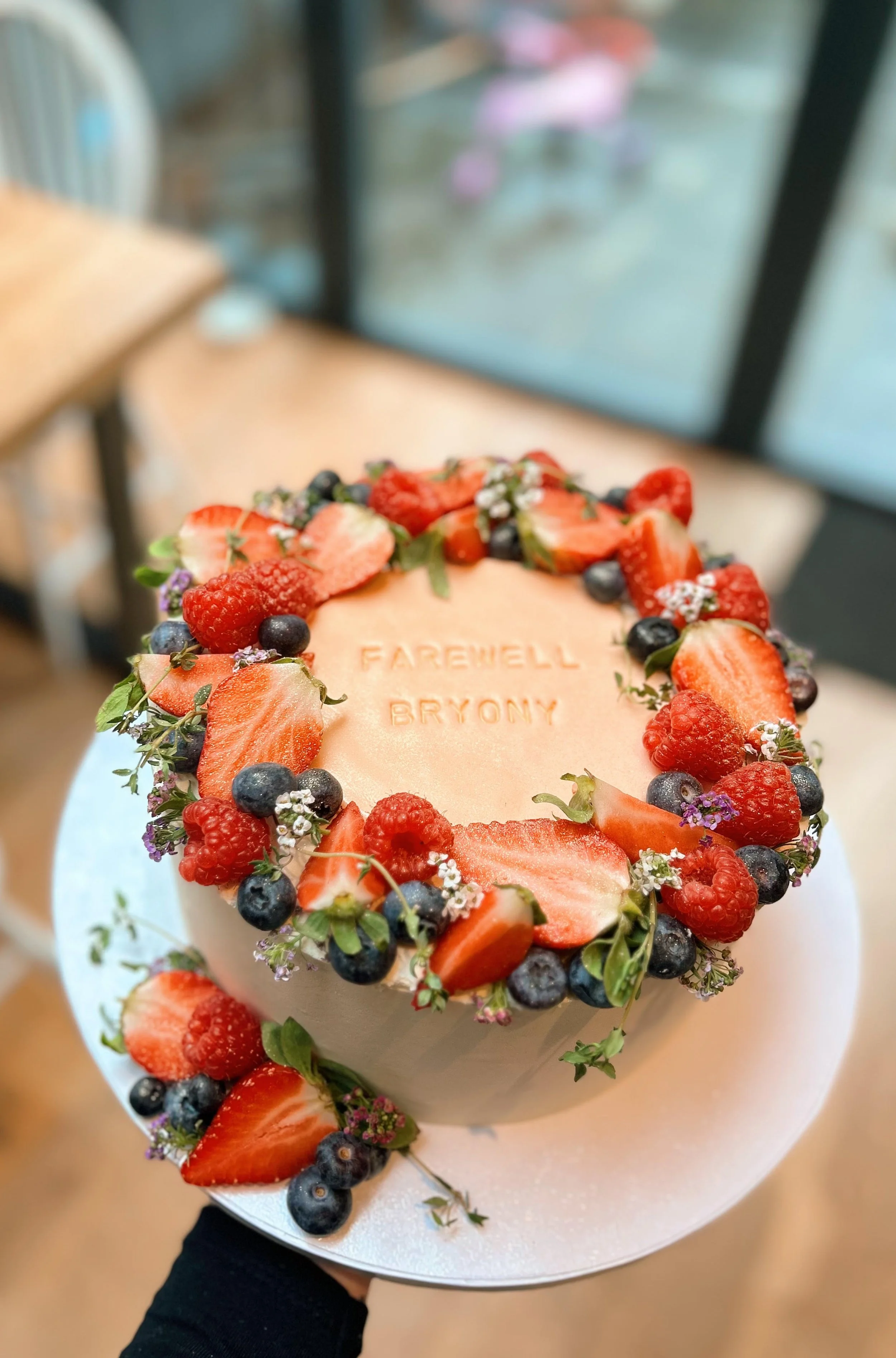 Fresh fruit cake bristol