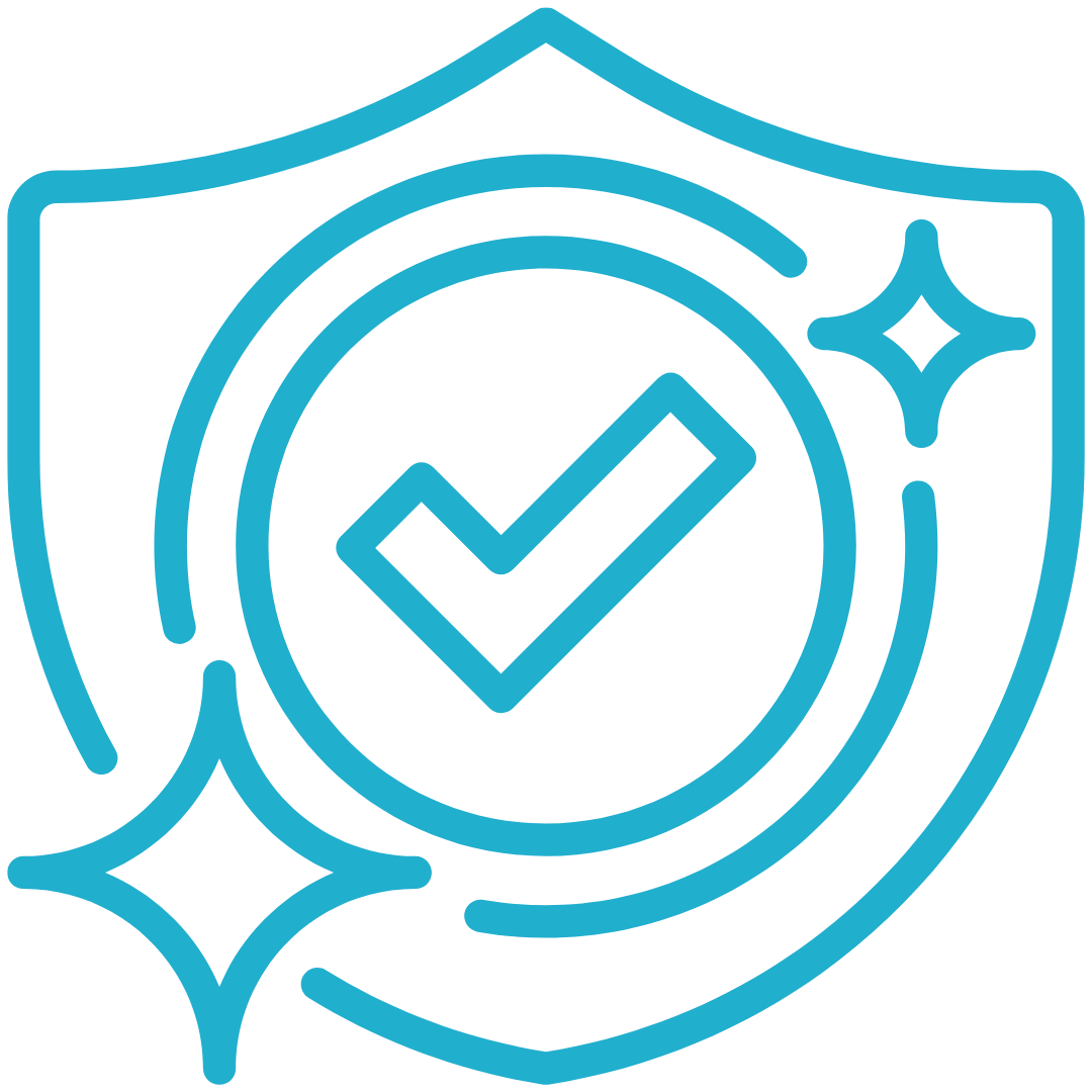 Blue personal healing pod labeled 'cocoon' with control dials on top, sitting indoors near a window with greenery outside.