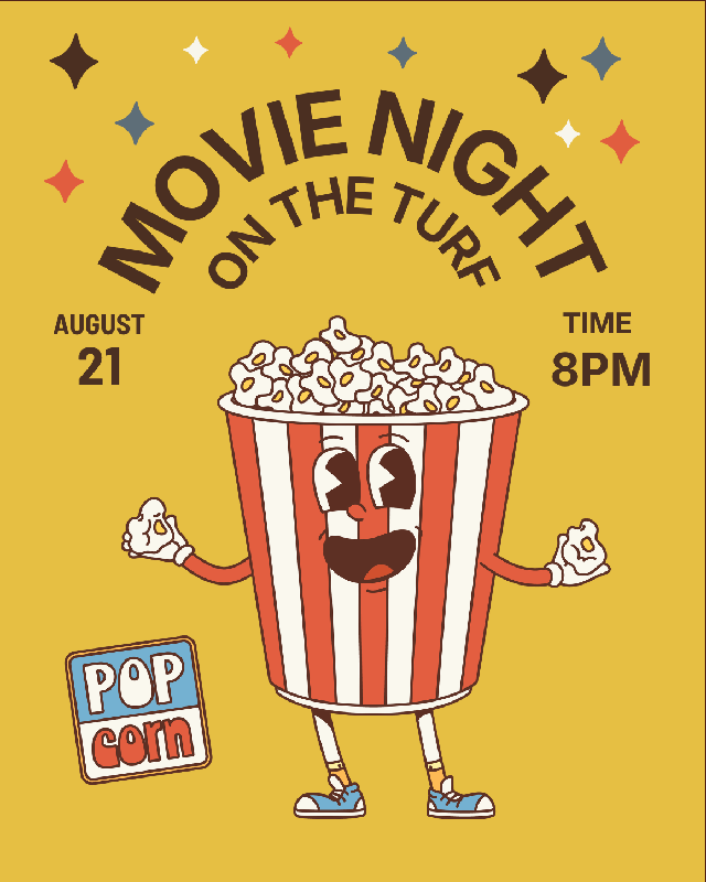 🍿 Movie Night (on the turf)
