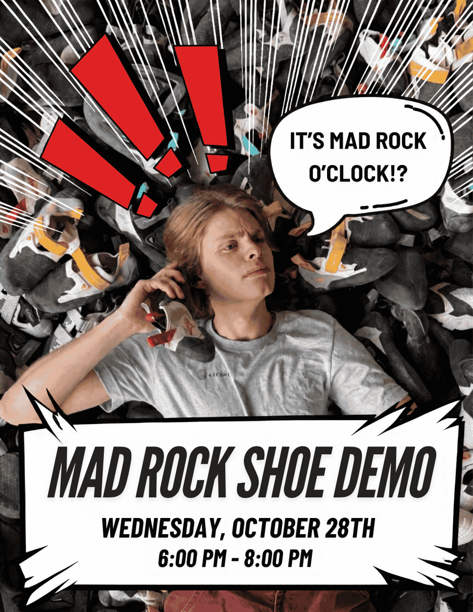MAD ROCK SHOE DEMO