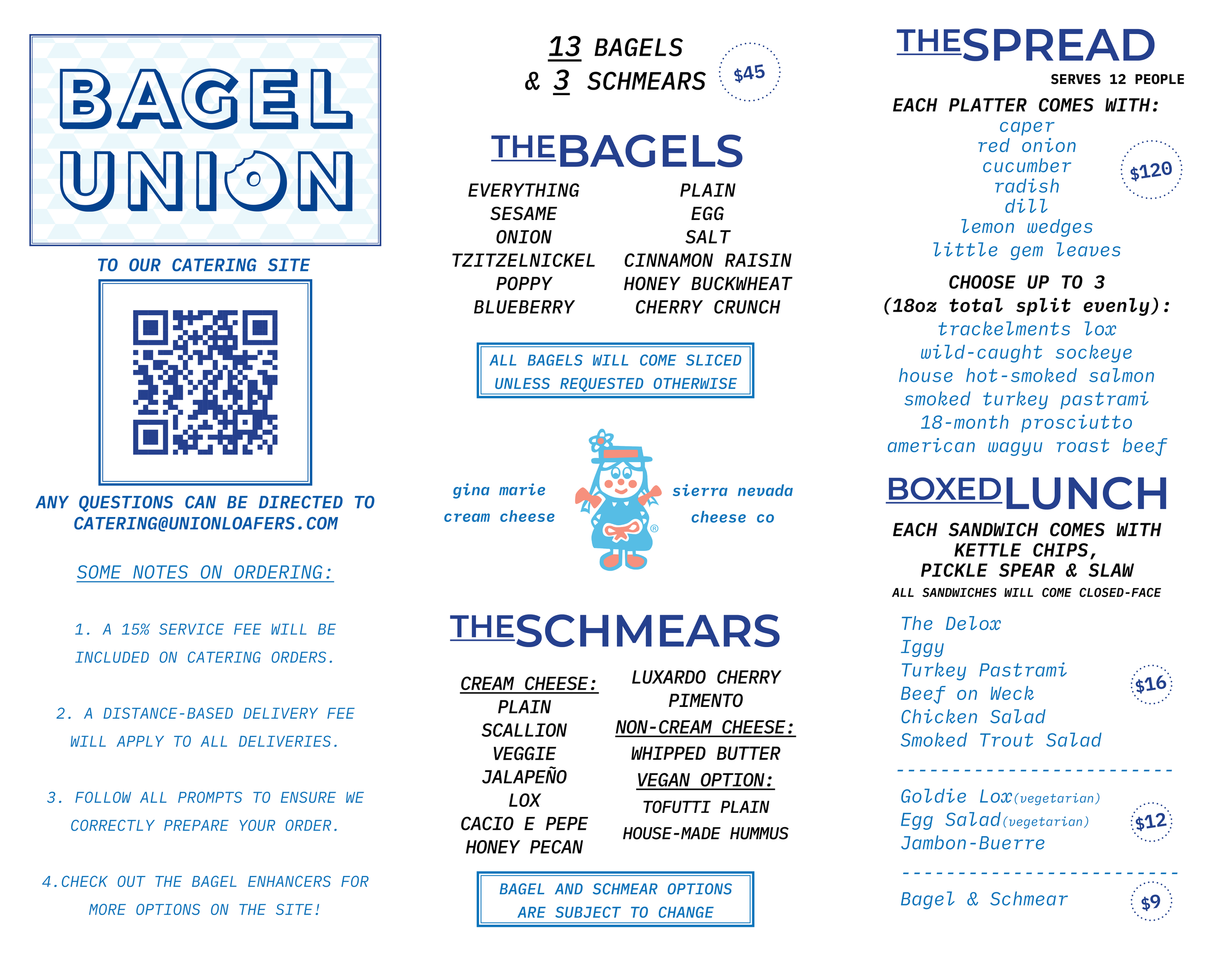 Catering — Bagel Union