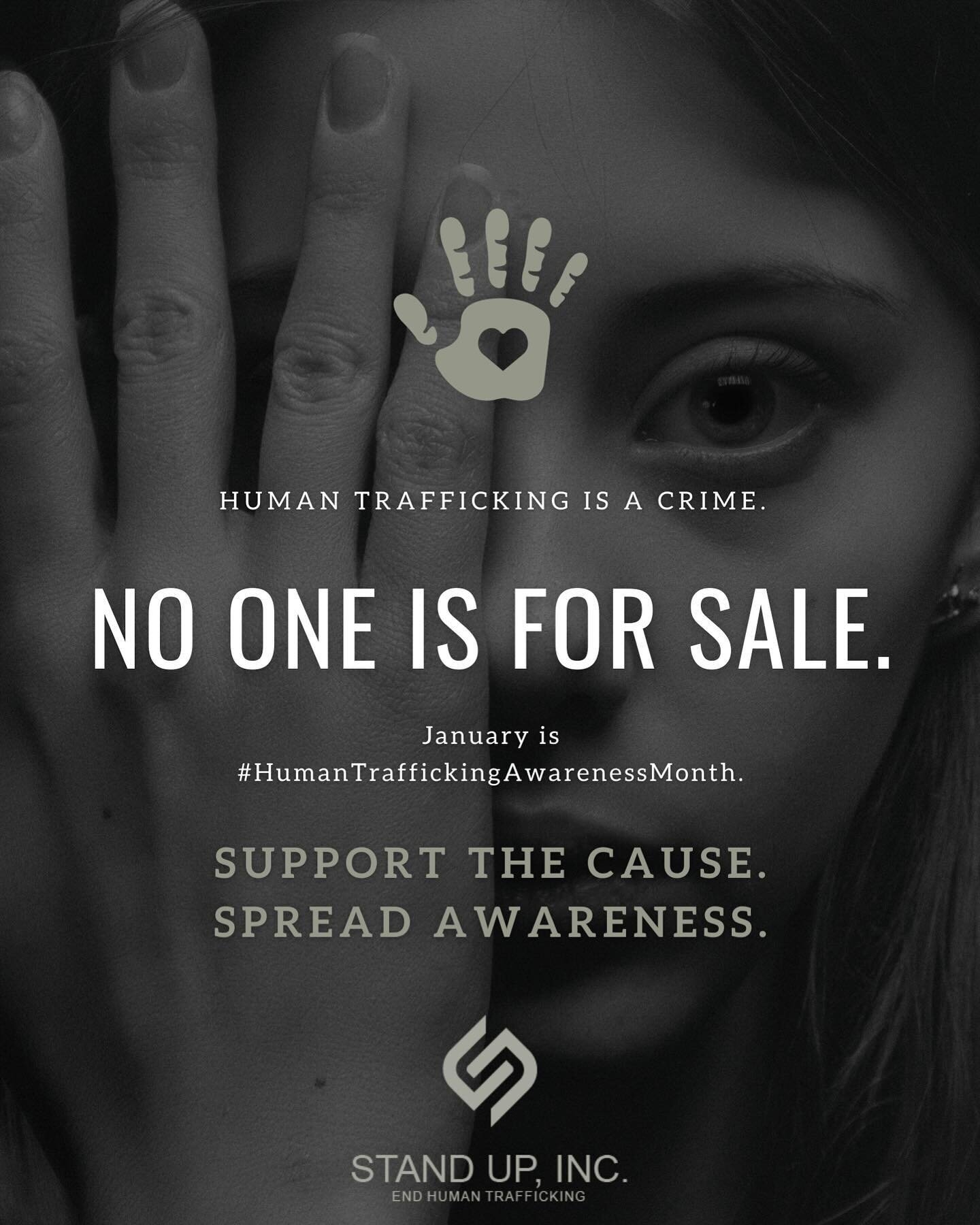 NO ONE is for sale. Period. 🤚🏼

Stand Up against human trafficking.