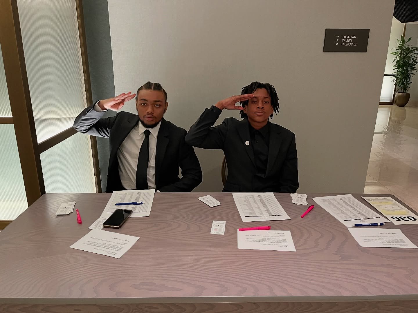 Here are two of our Future Plus participants who were spectacular in their roles at the 25th Anniversary MissionSAFE gala, showing off the best versions of themselves! Way to go boys! #MissionSAFE #youthleadership