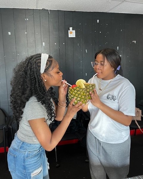 Healthy eating to kickoff summer! #MissionSAFE #youthleadership #healthyeating
