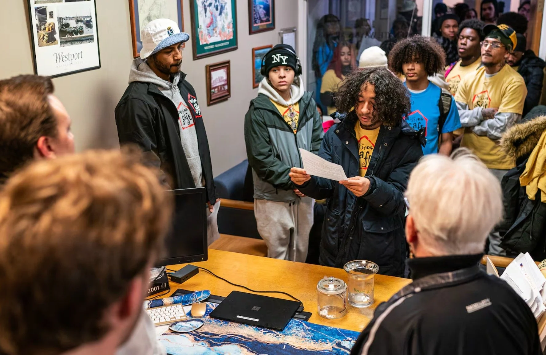 Your support helps create more than programs, it helps build confident, empowered leaders.

On Wednesday, MissionSAFE youth joined hundreds of peers at the Massachusetts State House to call for restored funding for youth summer jobs, advocating for o