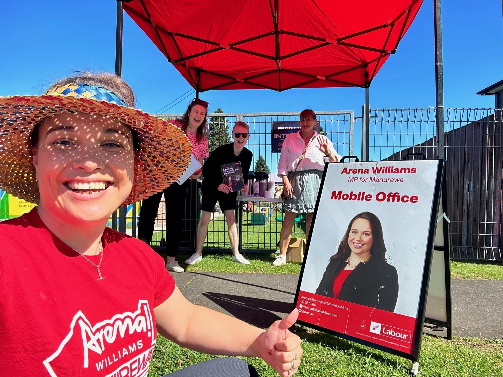 Arena Williams in Manurewa — Arena Williams MP
