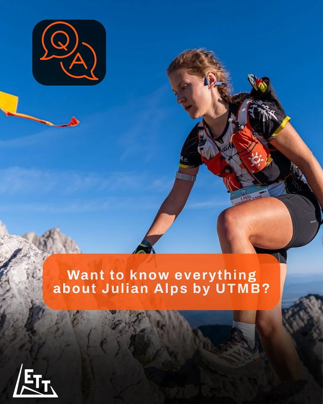 This year, Poppy went the furthest she&rsquo;s run at @julianalpstrailrun 124km and came away with a 🥈We&rsquo;re now going live for a free Q&amp;A on ETT Runclub!
Join to ask her any questions about the race, training, competing in ultras, and futu