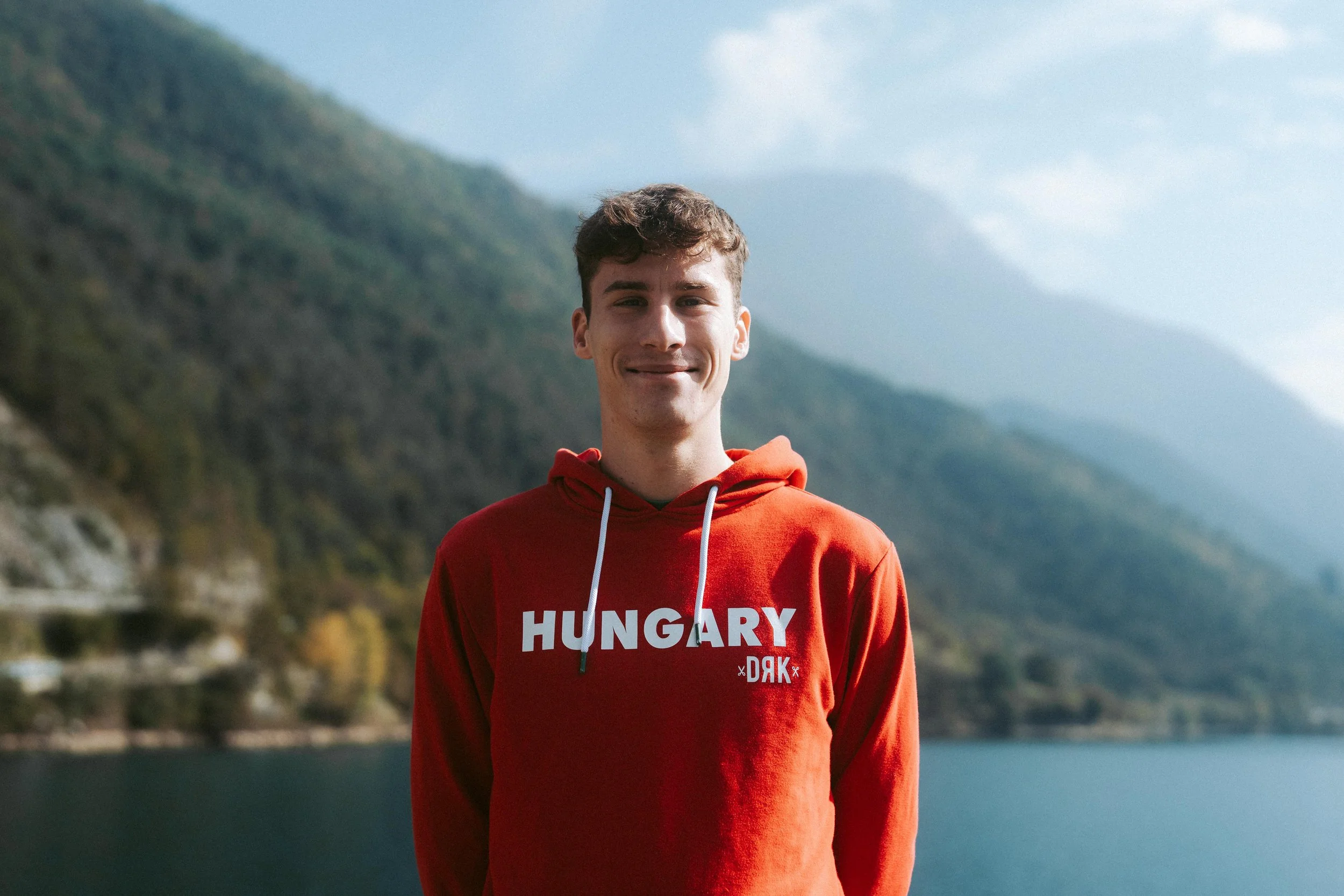 Trail runner Patrik Juhasz representing Hungary