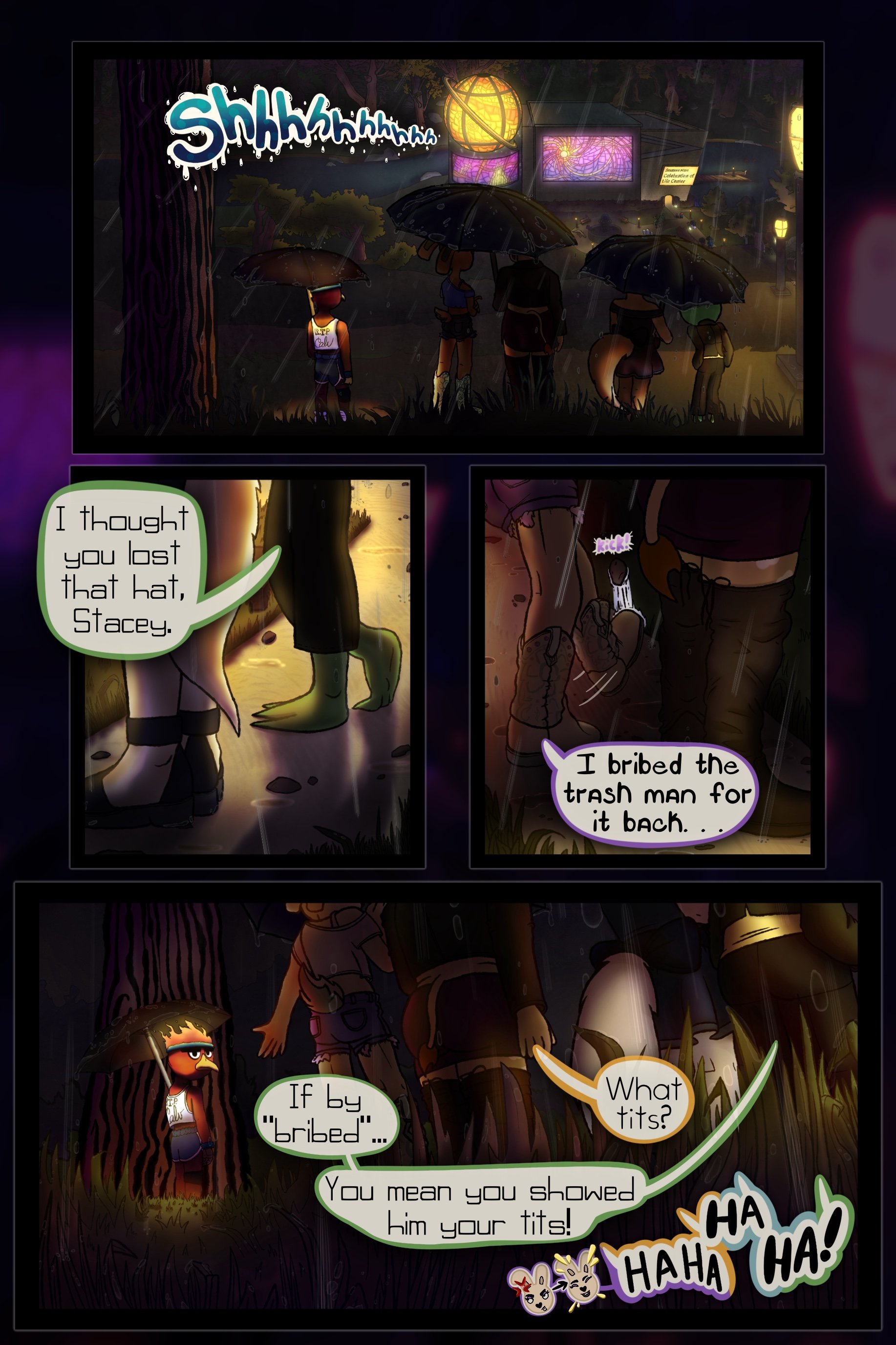Girl’s Night!: Sleepless Dream. Pg 1.