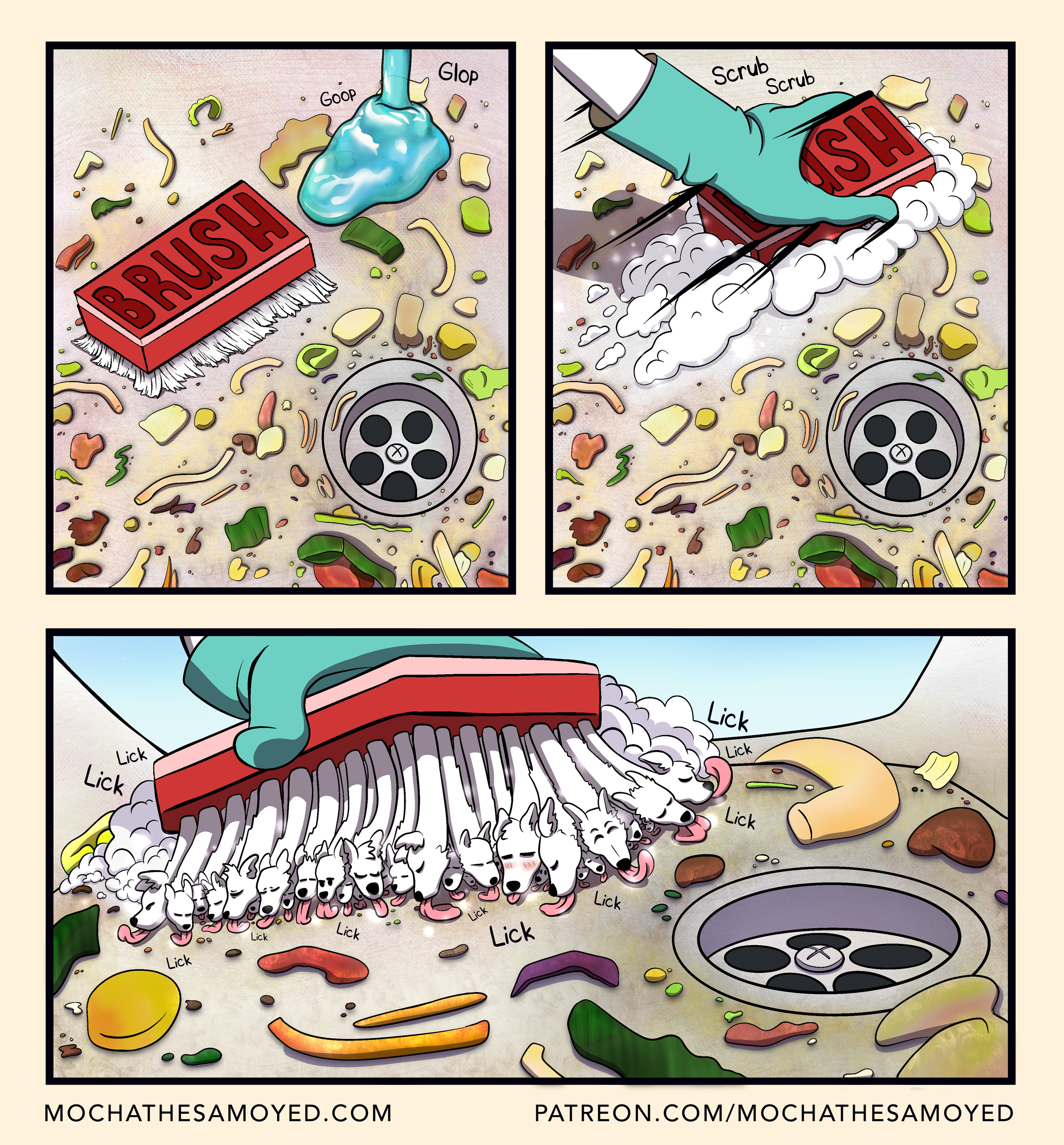 Uncomfortable Brushing